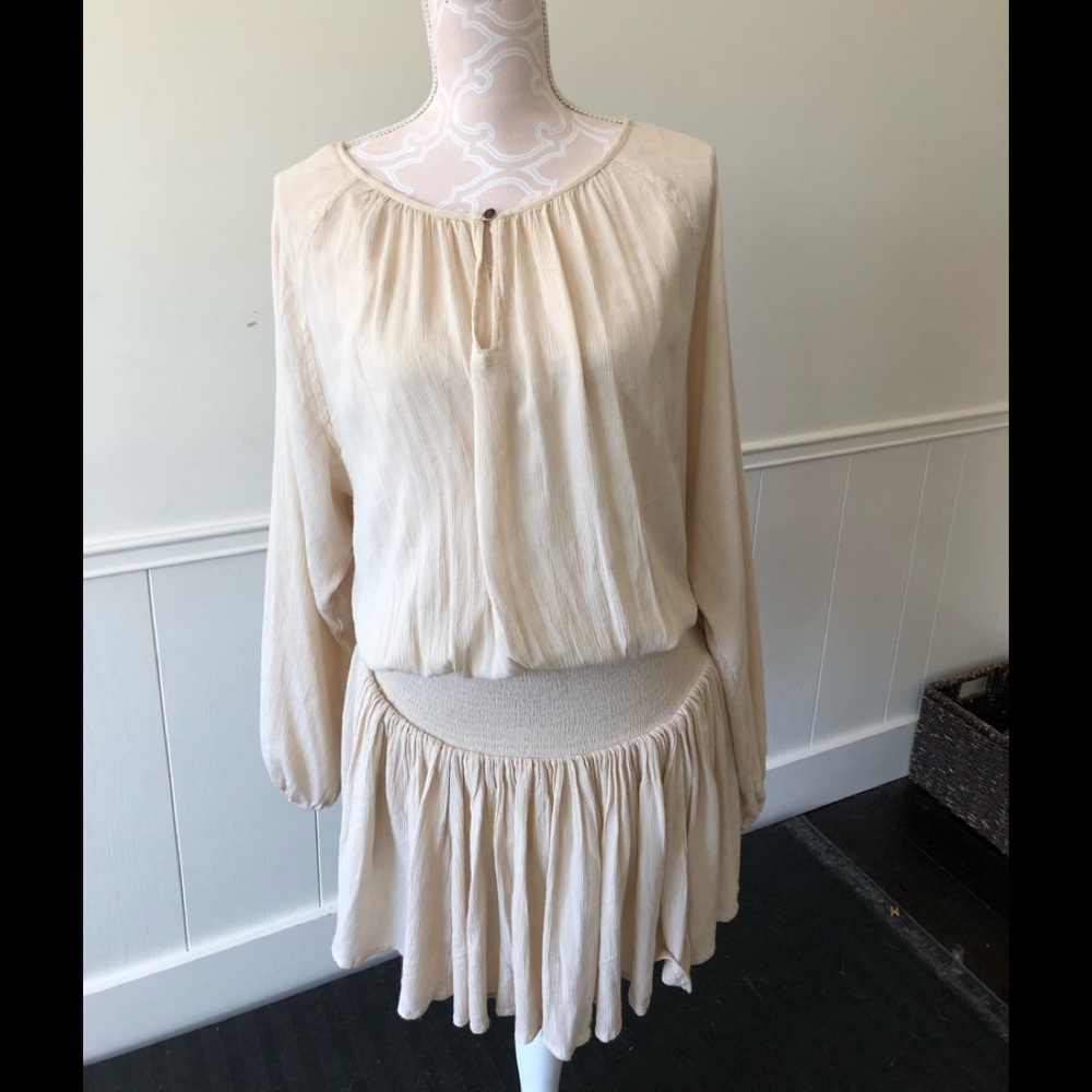 Free people cream dress size S